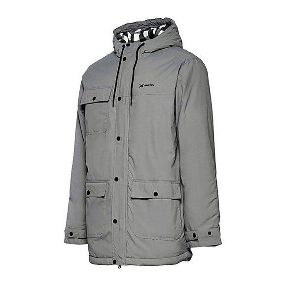 NEW Arctix Mens Uphill Utility Filled Parka Jacket sz small grey - Picture 1 of 4
